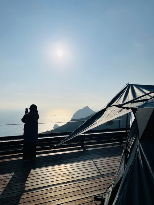 南伊豆夕日ヶ丘キャンプ場で✨✨✨✨念願のプレミアムデッキサイト満喫✨✨✨✨ 南伊豆夕日ヶ丘キャンプ場 ファミリーキャンプ 区画サイト Izumiさんのキャンプブログ CAMPiii（キャンピー） -キャンプ専用SNS キャンプのすべてがここに集まる-