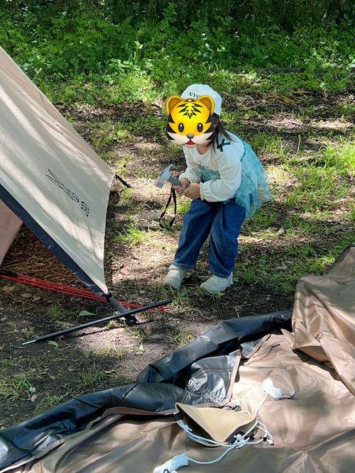祝🎊初ファミリーキャンプ⛺️ グリーンパーク山東 ファミリーキャンプ フリーサイト Tadokoroさん🔰さんのキャンプブログ CAMPiii（キャンピー） -キャンプ専用SNS キャンプのすべてがここに集まる-