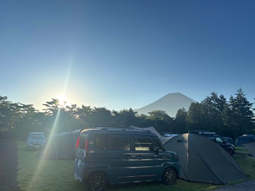 朝霧でさわやか時間 朝霧Camp Base そらいろキャンプ場（フリーサイト・区画サイト・電源区画サイト） ソロキャンプ フリーサイト オートサイト marpyさんのキャンプブログ CAMPiii（キャンピー） -キャンプ専用SNS キャンプのすべてがここに集まる-