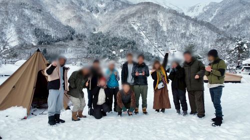 やっぱり雪中キャンプは特別だなー♪ 白川郷ひらせ温泉キャンプサイト ソロキャンプ グループキャンプ フリーサイト オートサイト ちあさんのキャンプブログ CAMPiii（キャンピー） -キャンプ専用SNS キャンプのすべてがここに集まる-