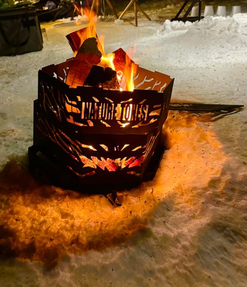 &rdquo;はじめての雪中&rdquo;を全力で楽しむ(*&acute;˘`*) 白川郷ひらせ温泉キャンプサイト グループキャンプ フリーサイト ぷりんさんのキャンプブログ CAMPiii（キャンピー） -キャンプ専用SNS キャンプのすべてがここに集まる-