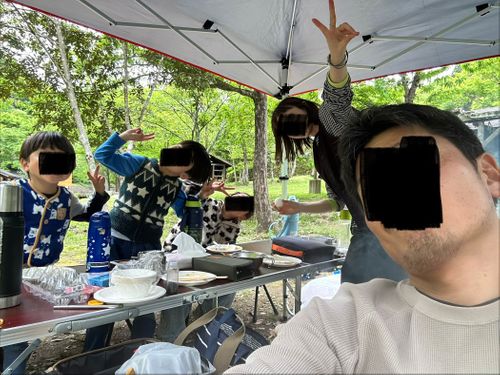 トラブルデイキャンプ 紀泉わいわい村 FUNNY HEARTH ファミリーキャンプ 区画サイト say Gさんのキャンプブログ CAMPiii（キャンピー） -キャンプ専用SNS キャンプのすべてがここに集まる-