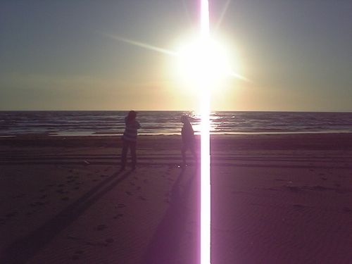 CAMPiii（キャンピー） ロマンチックあげる夫さんのキャンプブログ 早朝の海です 出戸浜海水浴場