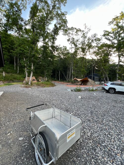 避暑地キャンプ 山のハコ-camp studio- ソロキャンプ 区画サイト atelierさんのキャンプブログ CAMPiii(キャンピー) -キャンプ専用SNS キャンプのすべてがここに集まる-