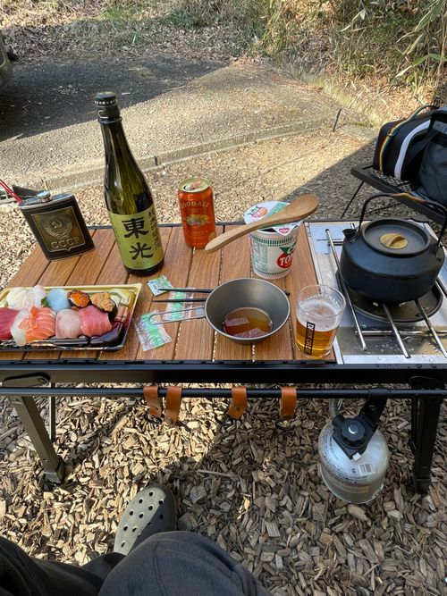 思い出した、、春キャンプは風との戦いだという事を 秋保森林スポーツ公園 ソロキャンプ 区画サイト ロコCamp0828さんのキャンプブログ CAMPiii（キャンピー） -キャンプ専用SNS キャンプのすべてがここに集まる-