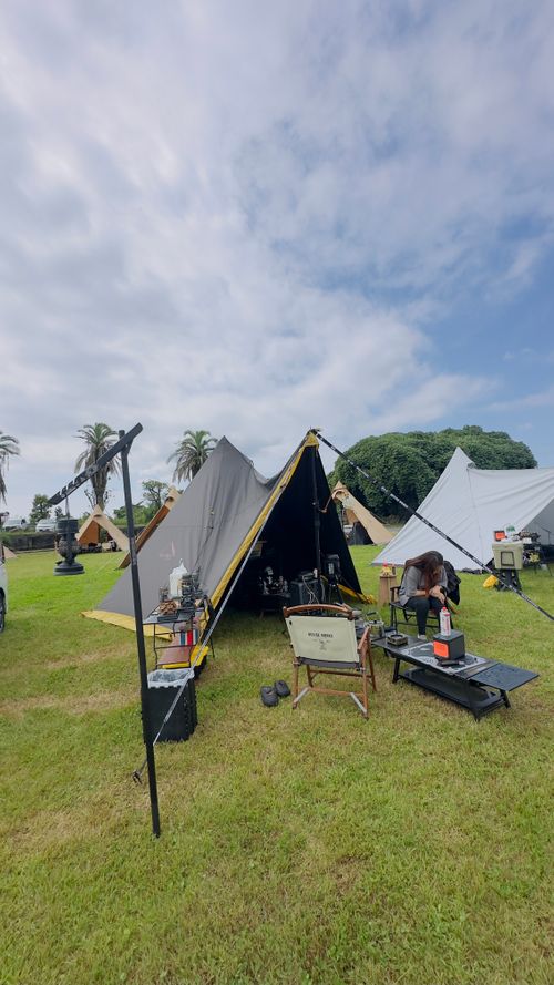 サーカスの集い⛺️vol.8 村山ジャンボ キャンプ場 skitさんのキャンプブログ CAMPiii（キャンピー） -キャンプ専用SNS キャンプのすべてがここに集まる-