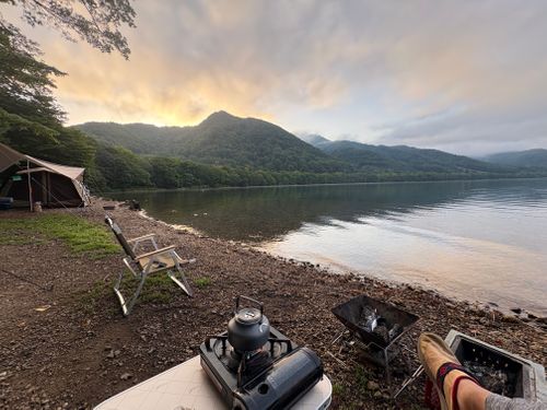 ソログルキャン🏕️ 仲洞爺キャンプ場 グループキャンプ ソロキャンプ オートサイト そらさんのキャンプブログ CAMPiii(キャンピー) -キャンプ専用SNS キャンプのすべてがここに集まる-