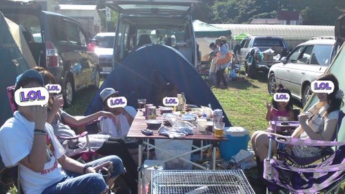 全国花火競技大会 大曲 グループキャンプ 区画サイト ロマンチックあげる夫さんのキャンプブログ CAMPiii（キャンピー） -キャンプ専用SNS キャンプのすべてがここに集まる-