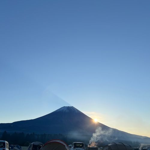 ふもとっぱらの洗礼⁉︎ ふもとっぱらキャンプ場 ソロキャンプ フリーサイト オートサイト shuさんのキャンプブログ CAMPiii（キャンピー） -キャンプ専用SNS キャンプのすべてがここに集まる-