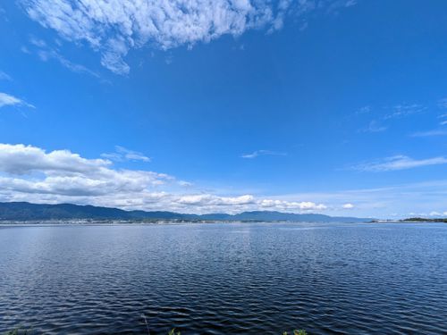 琵琶湖は素晴らしい。 湖岸緑地 志那2 ソロキャンプ グループキャンプ フリーサイト ぞのさんさんのキャンプブログ CAMPiii(キャンピー) -キャンプ専用SNS キャンプのすべてがここに集まる-