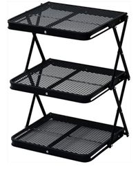 CAMPiii（キャンピー） P-yaさんのキャンプギア ラック キャンパーズコレクション山善