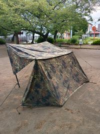 CAMPiii（キャンピー） ウエィダーさんのキャンプギア テント ドイツ軍