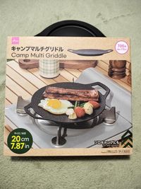 CAMPiii（キャンピー） たかたかぽんたさんのキャンプギア フライパン DAISO
