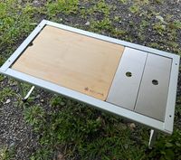 CAMPiii（キャンピー） 庭キャン+さんのキャンプギア テーブル snow peak