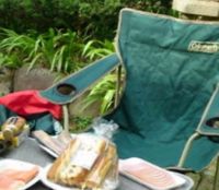 CAMPiii（キャンピー） ロマンチックあげる夫さんのキャンプギア チェア Coleman