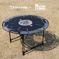 CAMPiii（キャンピー） あやぴーさんのキャンプギア テーブル KTM CAMP✖️ NATURE TONES