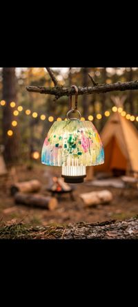 CAMPiii（キャンピー） 夢見るクマさんのキャンプギア LED ハンドメイド