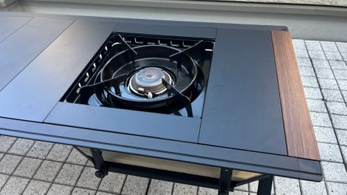 コメリ ファニチャー テーブル Tk-Pressさんのキャンプギア CAMPiii（キャンピー） -キャンプ専用SNS キャンプのすべてがここに集まる-