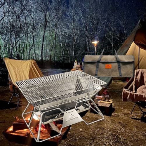 CAMPINGMOON ヒーティング 焚火台 フォレキャンさんのキャンプギア CAMPiii（キャンピー） -キャンプ専用SNS キャンプのすべてがここに集まる-