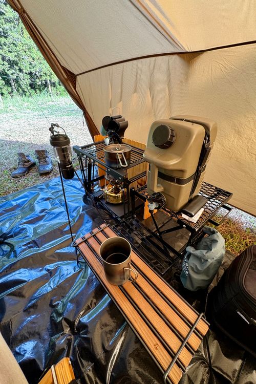 38explore ファニチャー テーブル YUANさんのキャンプギア CAMPiii(キャンピー) -キャンプ専用SNS キャンプのすべてがここに集まる-