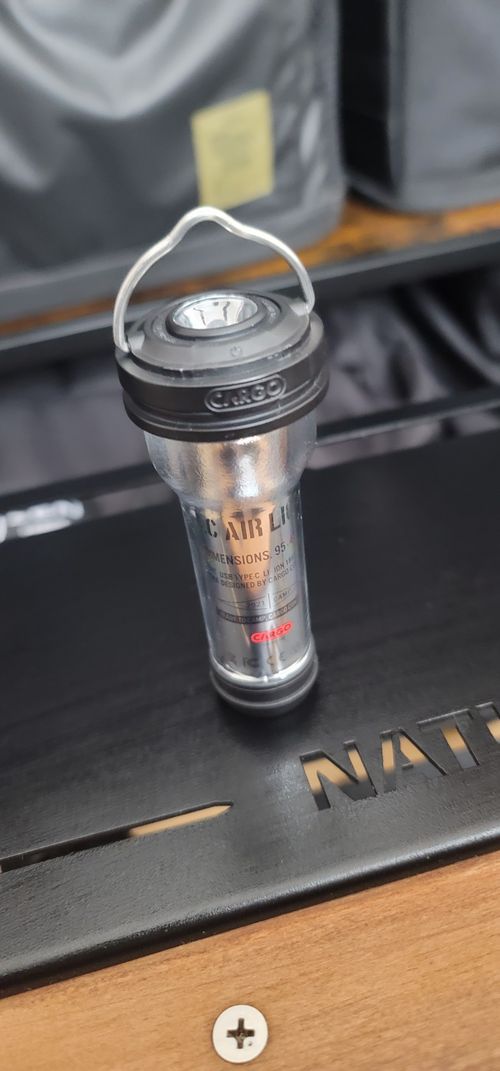 CARGO CONTAINER ライティング LED Gsanさんのキャンプギア CAMPiii（キャンピー） -キャンプ専用SNS キャンプのすべてがここに集まる-