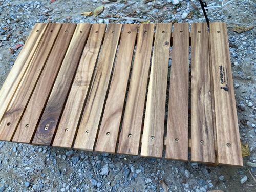 CAPTAIN STAG キャプテンスタッグ ファニチャー テーブル ももキャンさんのキャンプギア CAMPiii（キャンピー） -キャンプ専用SNS キャンプのすべてがここに集まる-