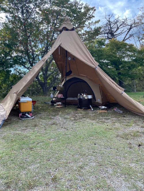 vision peaks テント、タープ テント KINOKO_MUSTANGさんのキャンプギア CAMPiii(キャンピー) -キャンプ専用SNS キャンプのすべてがここに集まる-