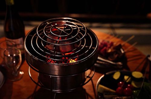 YOKA ヒーティング グリル わらびもちさんのキャンプギア CAMPiii（キャンピー） -キャンプ専用SNS キャンプのすべてがここに集まる-