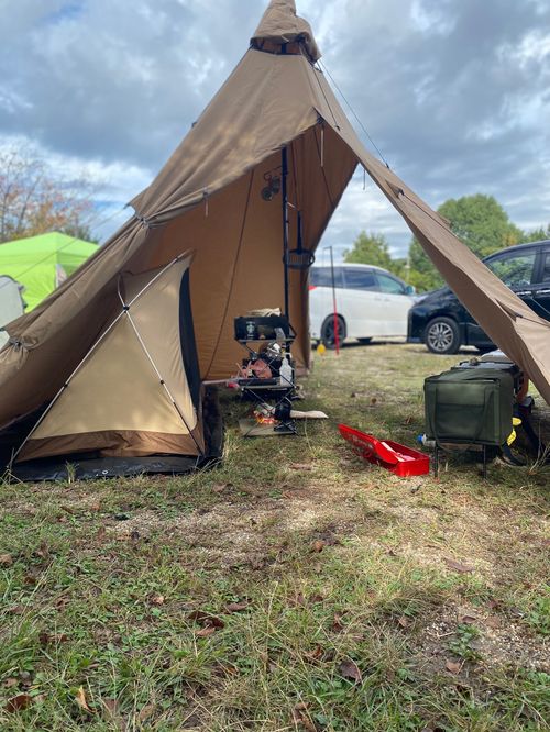 vision peaks テント、タープ テント KINOKO_MUSTANGさんのキャンプギア CAMPiii(キャンピー) -キャンプ専用SNS キャンプのすべてがここに集まる-