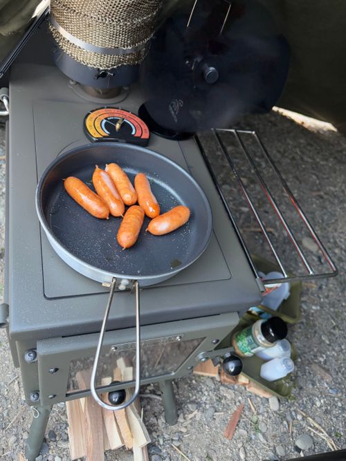 CAPTAIN STAG キャプテンスタッグ クッキング フライパン camping roll♪さんのキャンプギア CAMPiii（キャンピー） -キャンプ専用SNS キャンプのすべてがここに集まる-