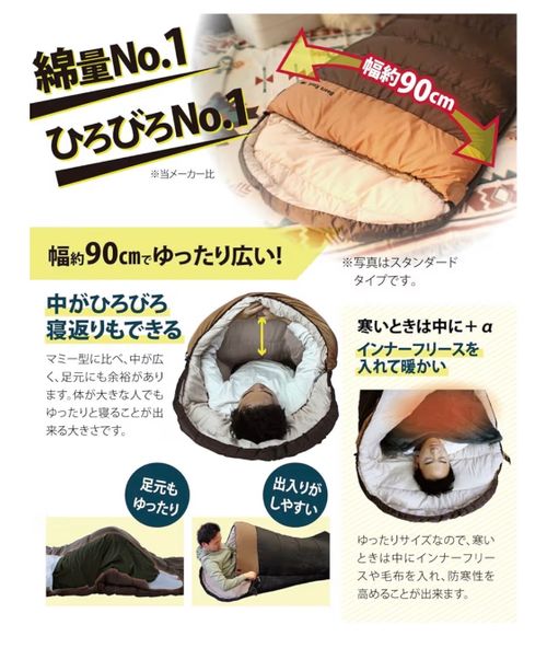 Bears Rock スリーピング シュラフ ぐうたら夫婦さんのキャンプギア CAMPiii（キャンピー） -キャンプ専用SNS キャンプのすべてがここに集まる-