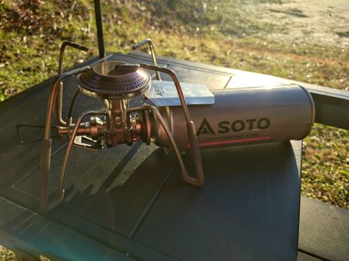 SOTO ソト ヒーティング バーナー ヒャッハー(&acute;Д｀)さんのキャンプギア CAMPiii（キャンピー） -キャンプ専用SNS キャンプのすべてがここに集まる-