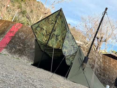 アメリカ軍 テント、タープ タープ camping roll♪さんのキャンプギア CAMPiii（キャンピー） -キャンプ専用SNS キャンプのすべてがここに集まる-