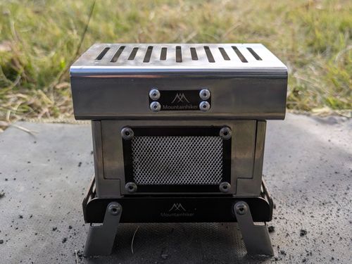 MountainHiker ヒーティング グリル ぞのさんさんのキャンプギア CAMPiii（キャンピー） -キャンプ専用SNS キャンプのすべてがここに集まる-