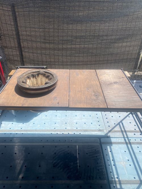 ハンドメイド ファニチャー テーブル KINOKO_MUSTANGさんのキャンプギア CAMPiii（キャンピー） -キャンプ専用SNS キャンプのすべてがここに集まる-