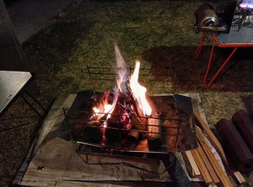 CAPTAIN STAG キャプテンスタッグ ヒーティング 焚火台 ｷｬﾑﾗｰ@RMS099さんのキャンプギア CAMPiii（キャンピー） -キャンプ専用SNS キャンプのすべてがここに集まる-