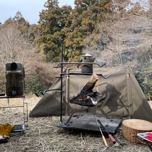 ハンドメイド ヒーティング 焚火台 フォレキャンさんのキャンプギア CAMPiii（キャンピー） -キャンプ専用SNS キャンプのすべてがここに集まる-