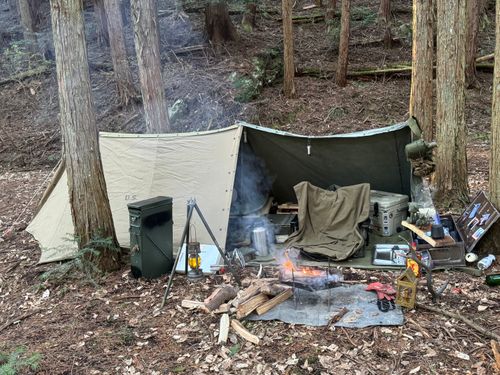 米軍 テント、タープ テント てぃーえむキャンプさんのキャンプギア CAMPiii（キャンピー） -キャンプ専用SNS キャンプのすべてがここに集まる-