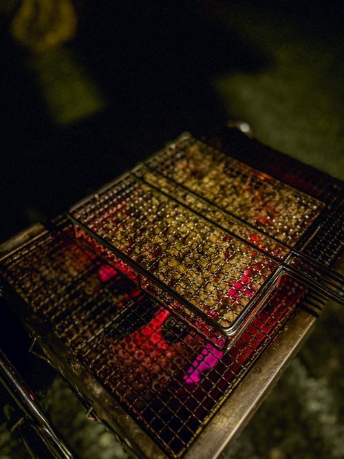 TKG クッキング 網 空飛ぶくじらさんのキャンプギア CAMPiii（キャンピー） -キャンプ専用SNS キャンプのすべてがここに集まる-