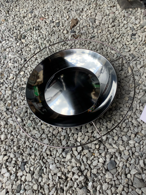 ダイソー ヒーティング 焚火台 🔥焚き火🔥さんのキャンプギア CAMPiii（キャンピー） -キャンプ専用SNS キャンプのすべてがここに集まる-