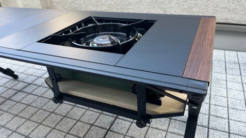 コメリ ファニチャー テーブル Tk-Pressさんのキャンプギア CAMPiii（キャンピー） -キャンプ専用SNS キャンプのすべてがここに集まる-
