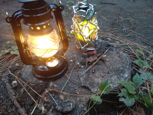 ハンドメイド ライティング ランタン ひげさんさんのキャンプギア CAMPiii（キャンピー） -キャンプ専用SNS キャンプのすべてがここに集まる-