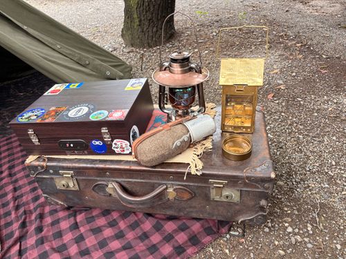 アンティーク その他 トランク Camp 'n'g  Roll♪🏁さんのキャンプギア CAMPiii（キャンピー） -キャンプ専用SNS キャンプのすべてがここに集まる-