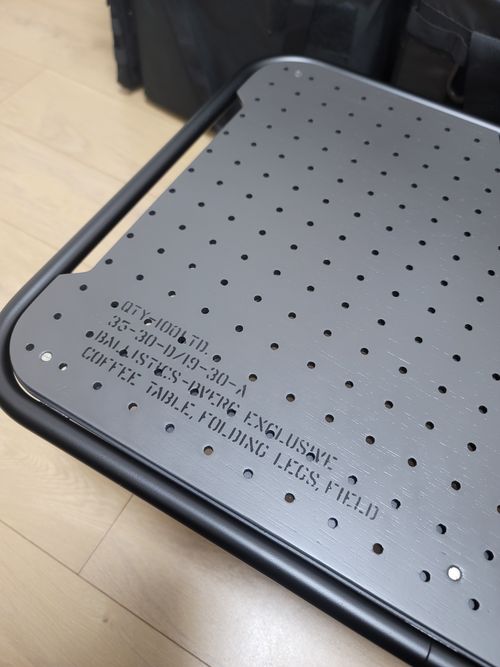 Ballistics ファニチャー テーブル Gsanさんのキャンプギア CAMPiii（キャンピー） -キャンプ専用SNS キャンプのすべてがここに集まる-