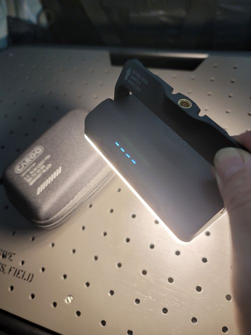 CARGO CONTAINER ライティング LED Gsanさんのキャンプギア CAMPiii（キャンピー） -キャンプ専用SNS キャンプのすべてがここに集まる-