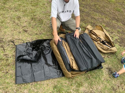 QUICK CAMP テント、タープ テント こなたさんのキャンプギア CAMPiii(キャンピー) -キャンプ専用SNS キャンプのすべてがここに集まる-