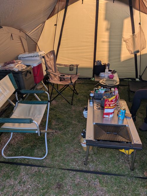 snow peak スノーピーク ヒーティング グリル yosihikozc4さんのキャンプギア CAMPiii（キャンピー） -キャンプ専用SNS キャンプのすべてがここに集まる-