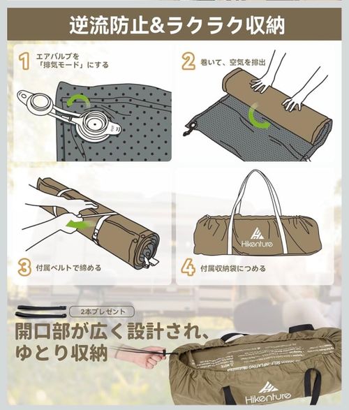 HIKENTURE スリーピング マット フォレキャンさんのキャンプギア CAMPiii（キャンピー） -キャンプ専用SNS キャンプのすべてがここに集まる-