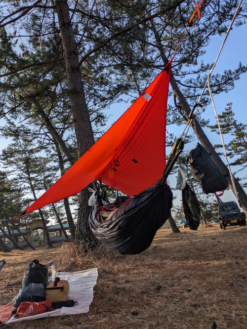 AXESQUIN 凌 その他 Hammock gajumaruさんのキャンプギア CAMPiii（キャンピー） -キャンプ専用SNS キャンプのすべてがここに集まる-