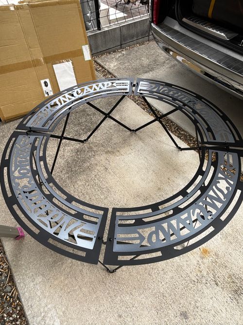 KTM CAMP ✖️ NATURE TONES ファニチャー テーブル あやぴーさんのキャンプギア CAMPiii（キャンピー） -キャンプ専用SNS キャンプのすべてがここに集まる-